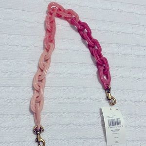 Nwt resin purse strap